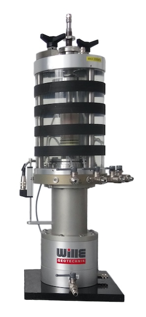 Obispo y dispositivo de prueba triaxial de Wesley - 3