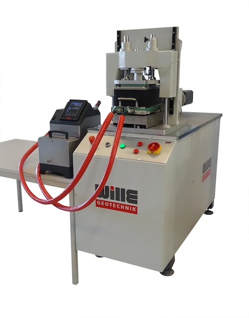 Aparato de corte directo cíclico controlado por temperatura (THM) - 1