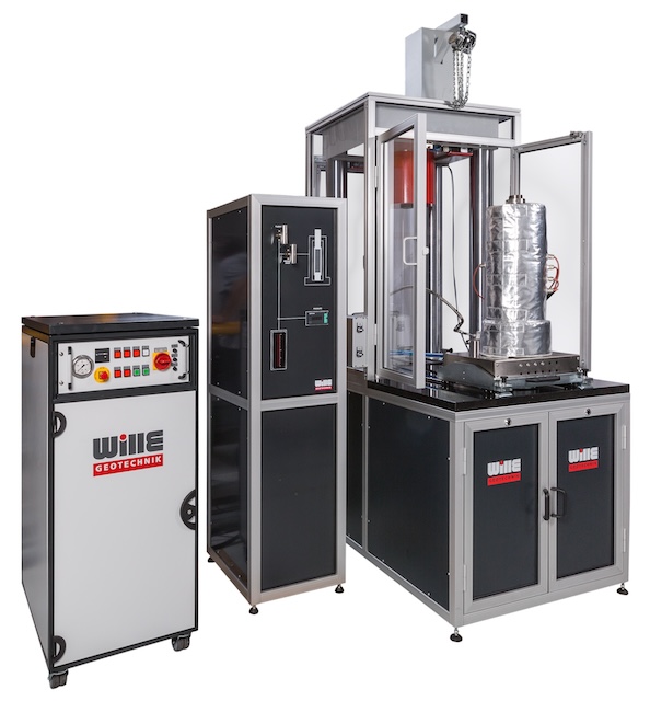 Alta presión - Sistema triaxial de roca a alta temperatura - 3