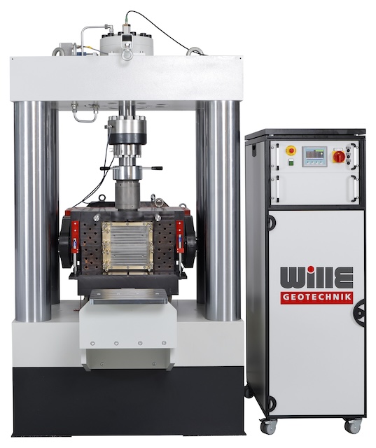 Aparato de corte directo de roca controlada con temperatura - 2