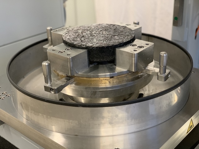 Fricción después del dispositivo de prueba de pulido - 3