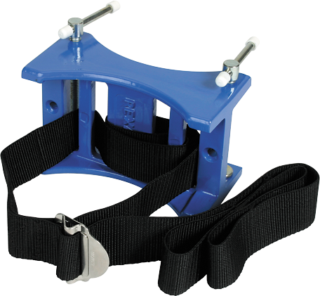 Abrazadera para cilindro de gas