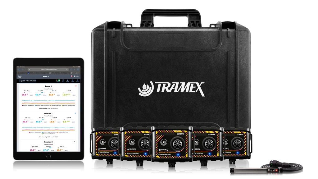 Tramex remote environmental monitoring system xtra accessory pack - AP-TREMS-Xtra