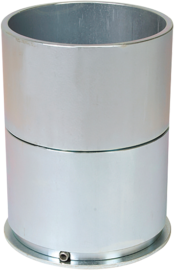 Molde de compactacion marshall, 4" (base giratoria)