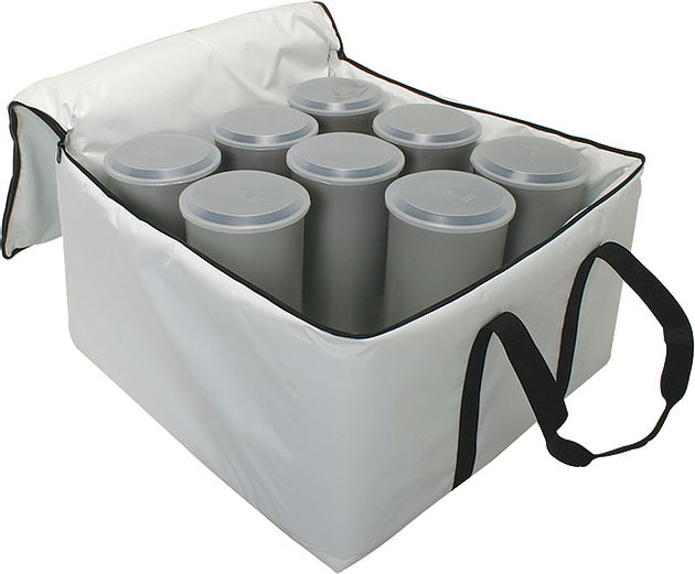 Cofre de curado en campo para cilindros de hormigon