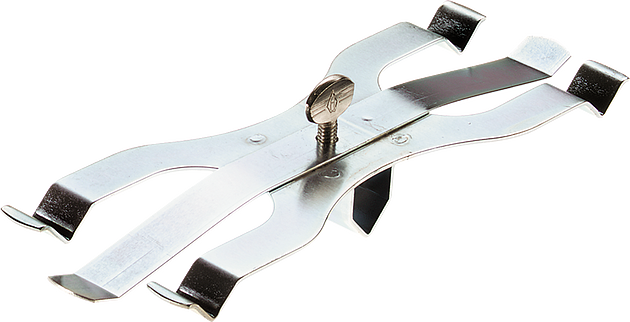 Lincoln type, double burette clamp