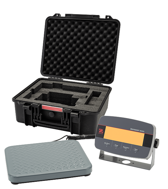 Defender 3000 field test scale - 75kg/150lb capacity, 0.02kg/0.05lb