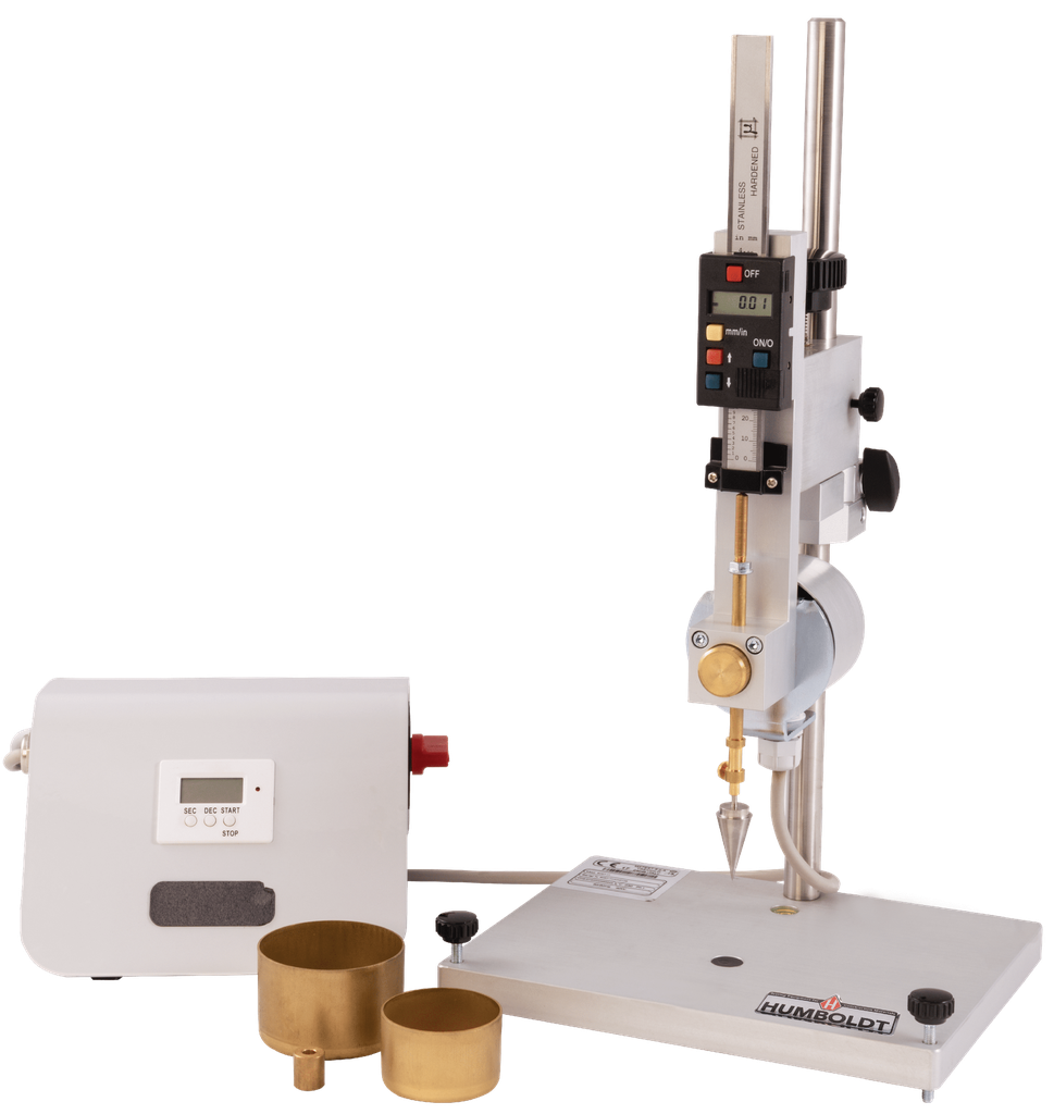 Penetrometro de cono, digital, semiautomatico 120V 60Hz