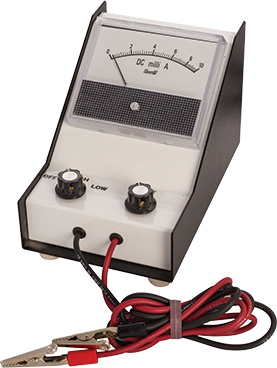 Medidor de carga de particulas, 110 v 60 hz