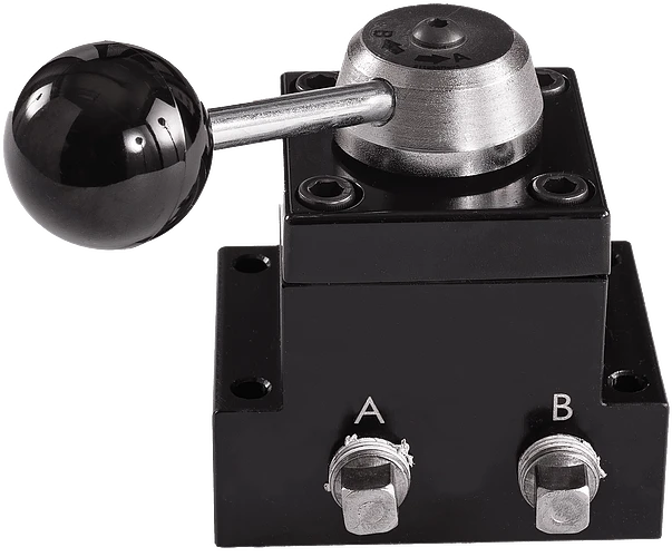 Valvula selectora de bastidor