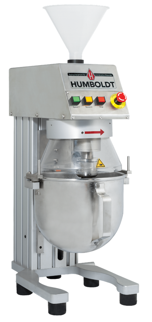 Mezclador de laboratorio humboldt, 5 cuartos de galon. (4.73L) - H-3858.3F