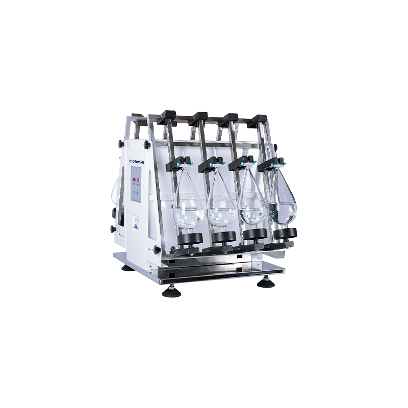 Embudo de separacion agitador