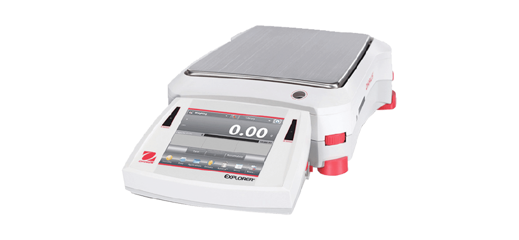 Balanza de precision ohaus explorer, 6200 g x 0,1 g - calibracion interna 220 v 50/60 hz