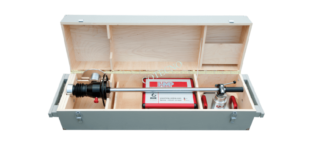 Caja de transporte para deflectometro (madera)