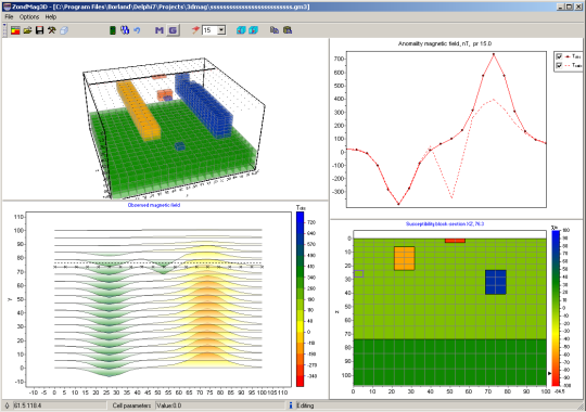 ZondGM3d gravedad y magnetismo en 3D