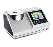 Espectrofotometro de mesa CM-5 con caja de calibracion CM-A124, incluye el instrumento principal y el accesorio estandar de calibracion cero.