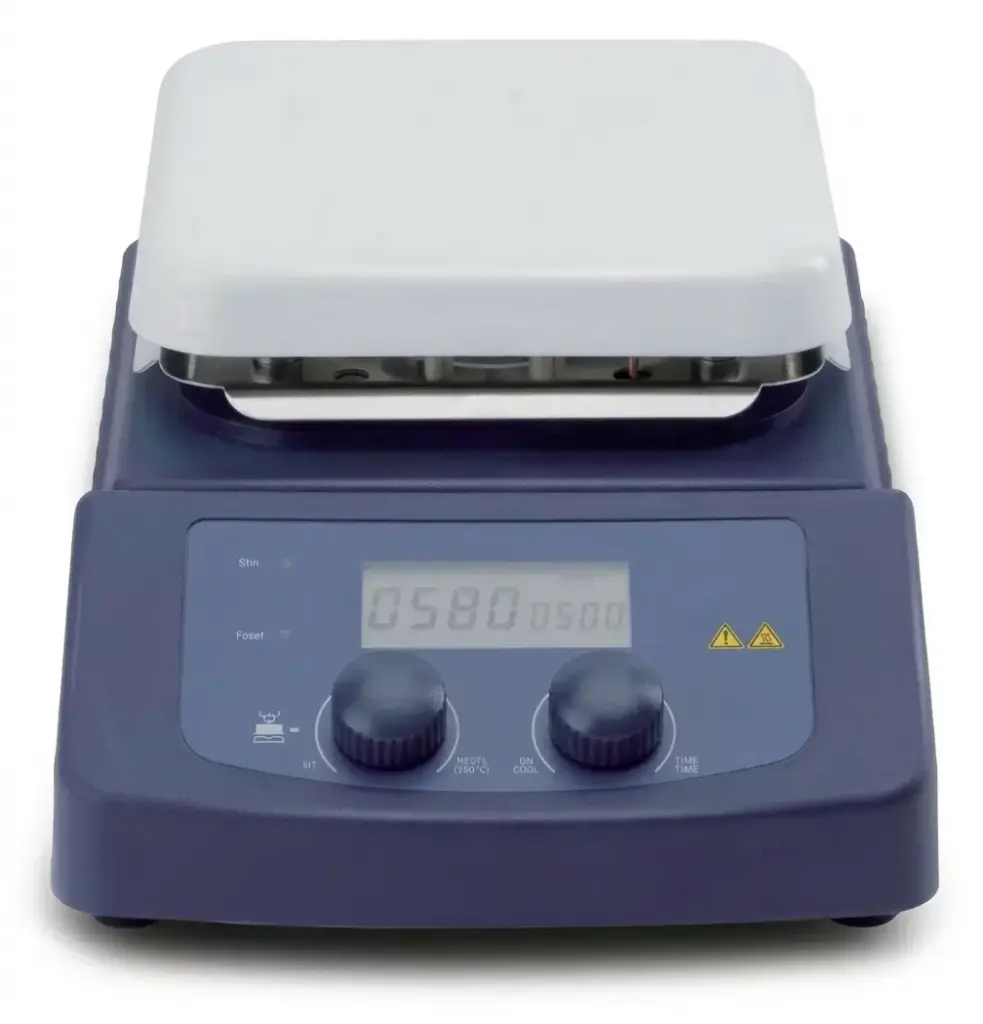 Agitador magnetico con placa calefactora 380 °C