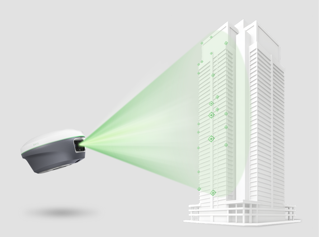 Receptor GNSS Visual y Láser Horus