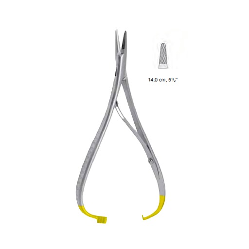 [B-01-40-04-01-12-00] Portaagujas mathieu t.c acero inox 410 doble proteccion