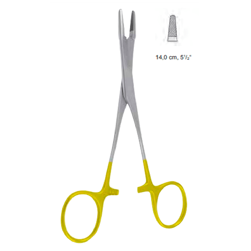 [B-01-40-04-01-16-00] Portaagujas OLSEN-HEGAR t.c acero inox 420 doble proteccion