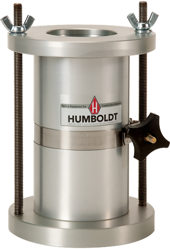 [HM-3818.50] Molde de compactacion, dos piezas con placa base, 35 mm