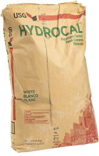 [H-2959H] Cemento de yeso blanco hydrocal, saco de 50 lb.