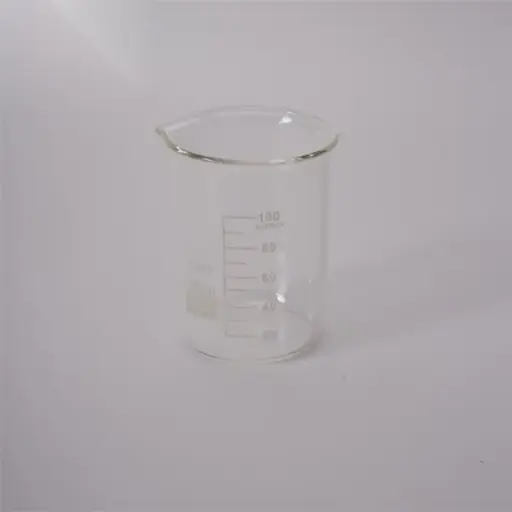 Vaso de vidrio de forma alta boro 3.3