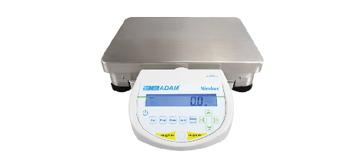 [HB-4543B.4F] Balanza de precision de sobremesa de alta capacidad adam nimbus, 12 kg x 0,1 g, 220 v 50/60 hz