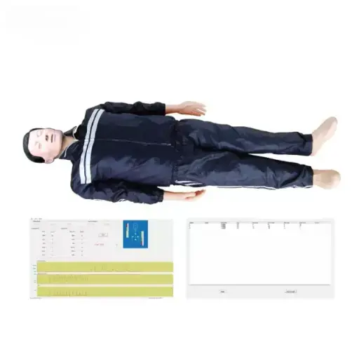 [b2-01-29-595] Maniqui de entrenamiento de rcp controlado por computadora