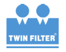 TwinFilter logo TH50-40-2OS-HT